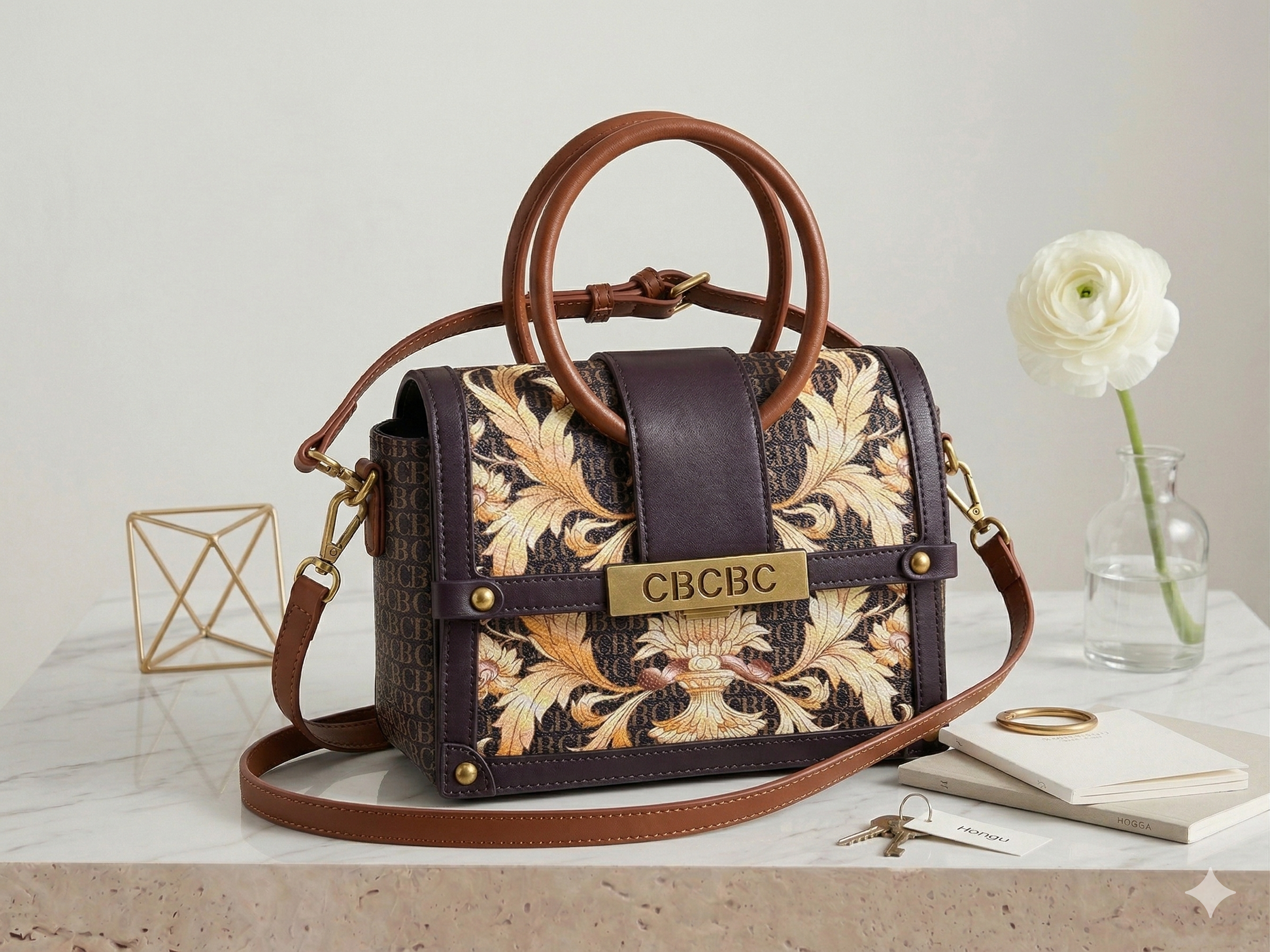 Baroque Box Bag