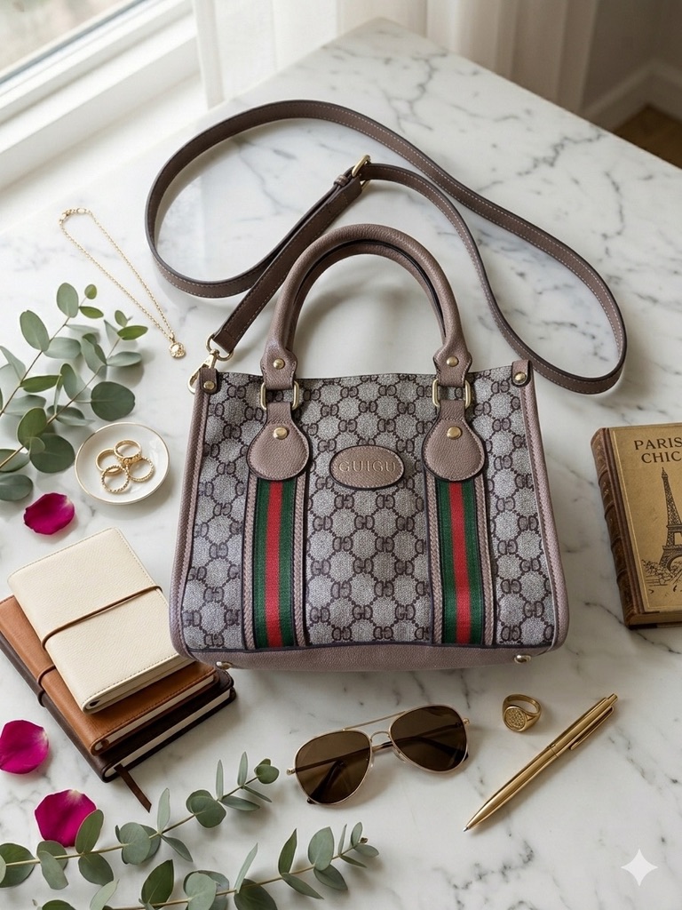 GG Stripe Tote
